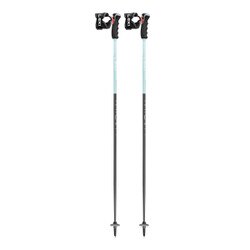 Leki Artena Airfoil 3D Ski Poles Women's in Black and Mint